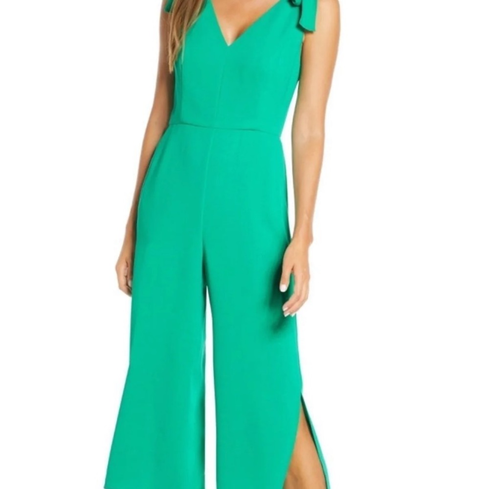 Lilly Pulitzer Danni Jumpsuit size 6 Emerald Green